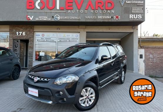 Camionetas - Fiat Strada Adventure 2015 GNC  - En Venta