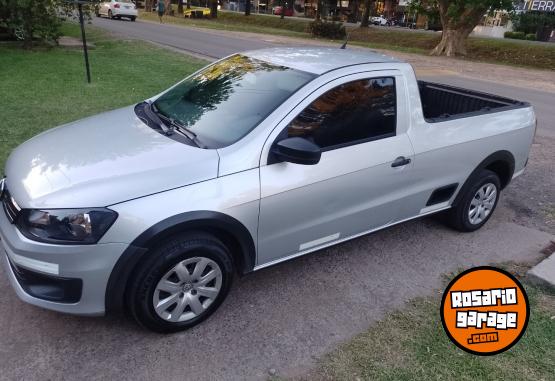 Camionetas - Volkswagen Saveiro cabina simple 2014 GNC 88300Km - En Venta