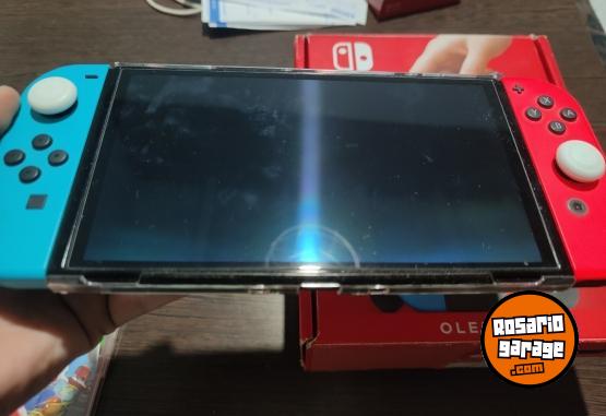 Electrnica - Nintendo switch oled 64gb + Mario odyssey - En Venta