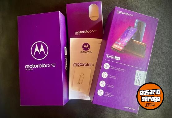 Electrnica - Celular Motorola One Vision Dual Sim 4gb de Ram y 128gb de memoria - En Venta