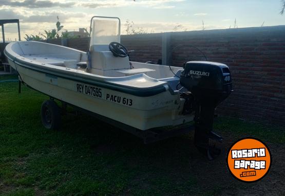 Embarcaciones - Tracker Pacu 613 con Suzuki 40 2015 - En Venta