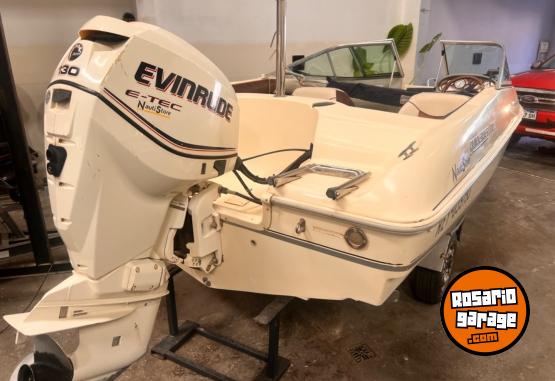 Embarcaciones - QuickSilver 1600 evinrude 130 hp etec, trailer, lona. Lancha usada - En Venta