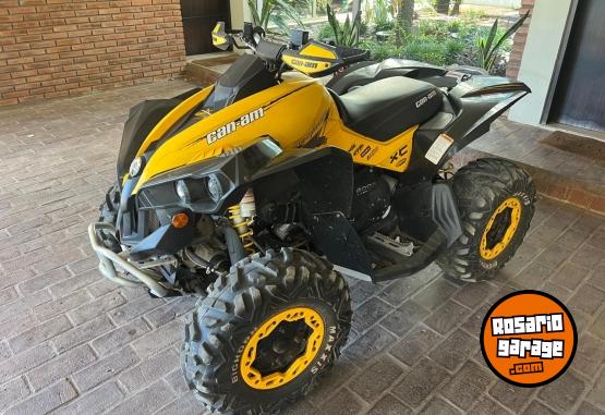 Cuatris y UTVs - Can Am 800 renegade 2011  800Km - En Venta