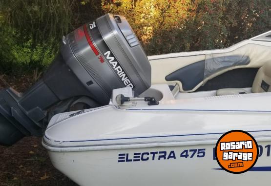 Embarcaciones - lancha ELECTRA 475 con motor MARINER 75HP - En Venta