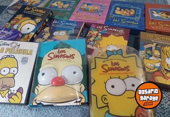 Otros - "LOS SIMPSONS" COLECCION DVD + PELICULA ORIGINAL + JUGUETES JACK - En Venta