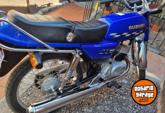 Motos - Suzuki AX 100 2022 Nafta 7300Km - En Venta