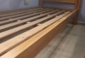 Hogar - Cama de madera + colchon - En Venta