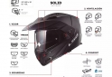 Accesorios para Motos - CASCO LS2 REBATIBLE, NUEVO!!! Talle S - En Venta