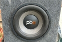 Accesorios para Autos - Potencia LANZAR 2000w. y subwoofer POWERBASS con CAJA. alfombrada. - En Venta