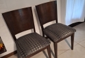 Hogar - Mesa de wengue macizo con cuatro sillas - En Venta